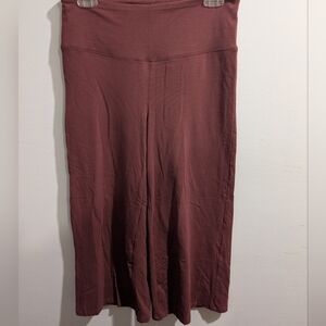 Sonoma Burgundy Wide-Leg Trousers